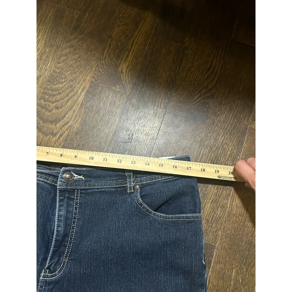 Gloria Vanderbilt Jeans Women's Size‎ 16 Dark Wash Classic Fit Straight Lg